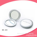 Folding round shape aluminum pocket mirror